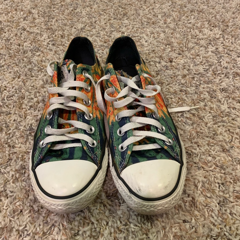 Tie-dyed! Worn few times. Still in excellent condition.